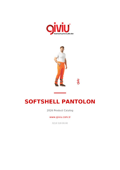 SOFTSHELL PANTOLON