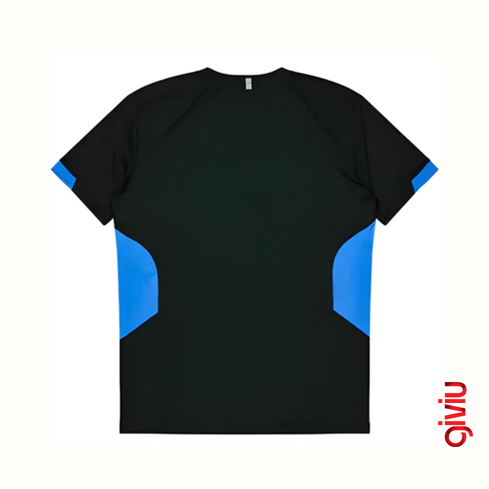 Kontrast Yan Panel Detaylı Sportif T-Shirt