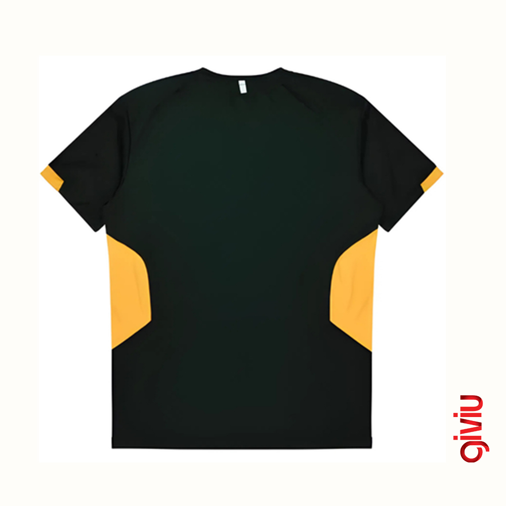 Kontrast Yan Panel Detaylı Sportif T-Shirt