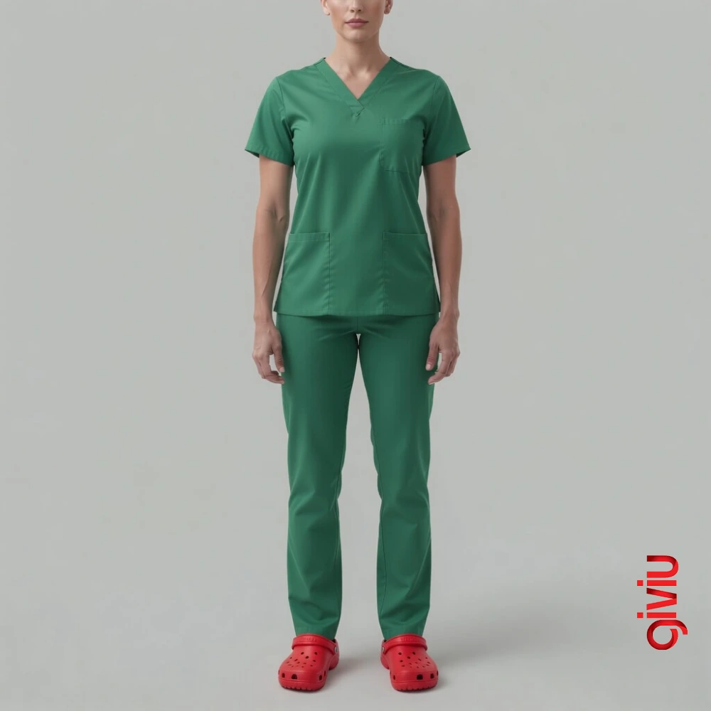 Kadın Scrubs Takım – Cerrahi Yeşil
