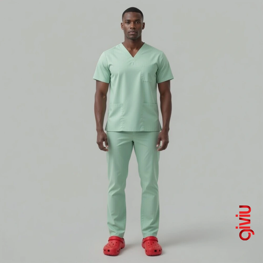 Erkek Scrubs Takım – Mint Yeşili