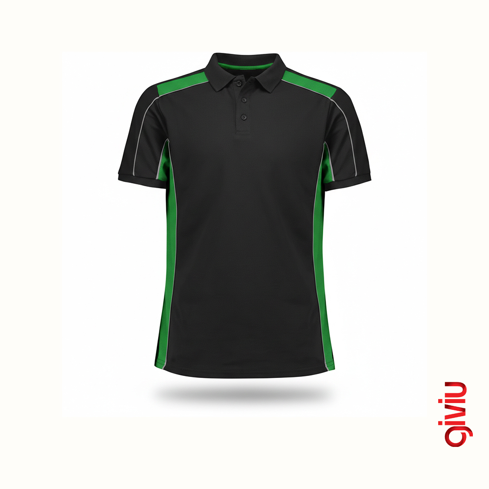 Vektör Polo Yaka Tişört