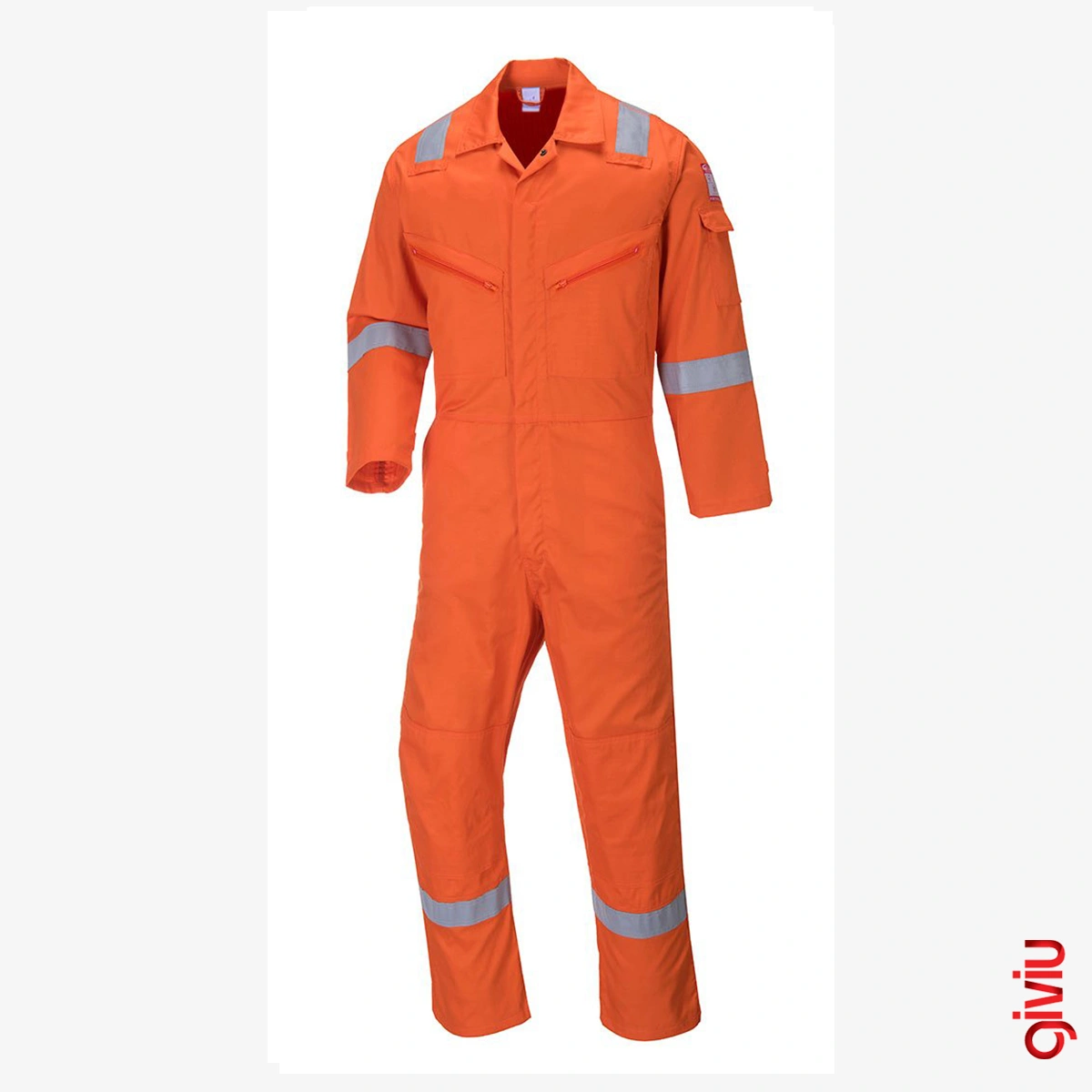 Cotton-Rich Industrial Work Coverall GT-002