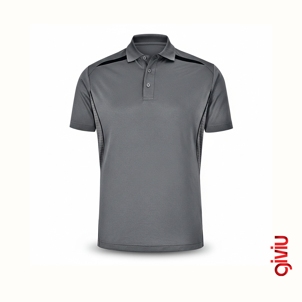Curve Modern Teknik Polo T-shirt