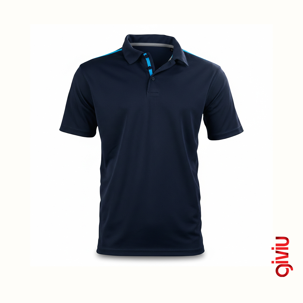 Fokus Minimalist Teknik Polo T-shirt