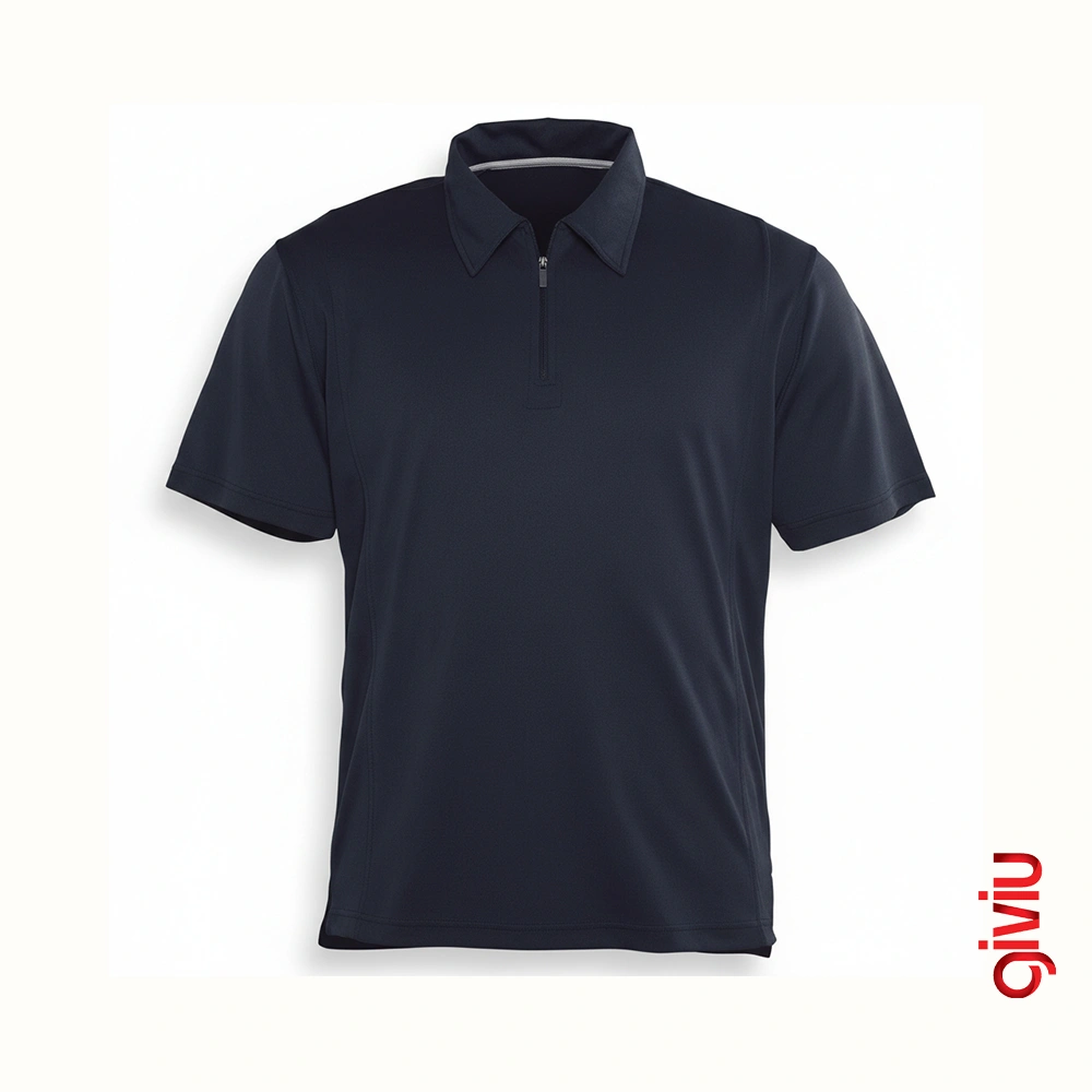 Arbeits-T-Shirt mit Reißverschluss