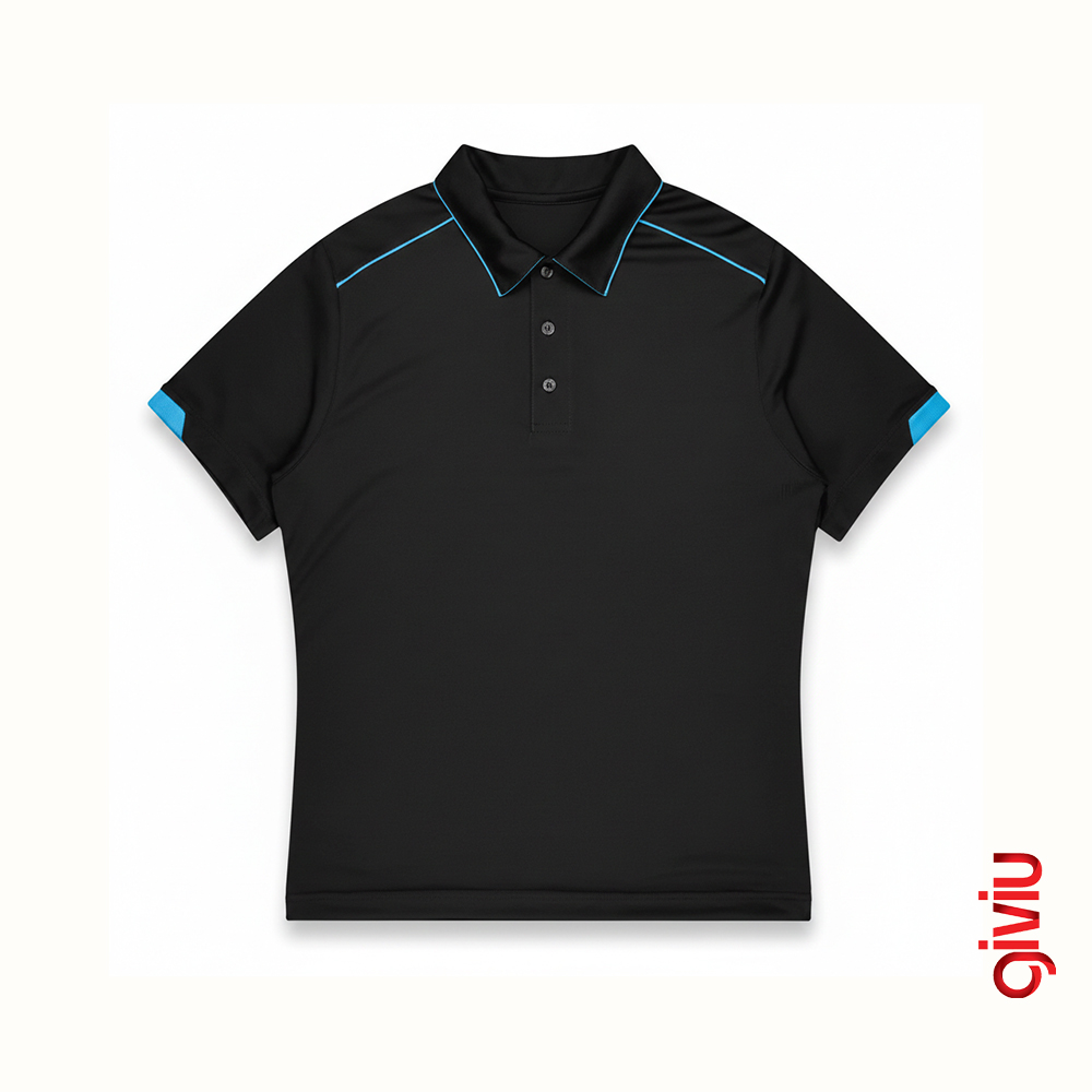 Trace Biyeli Teknik Polo Tişört