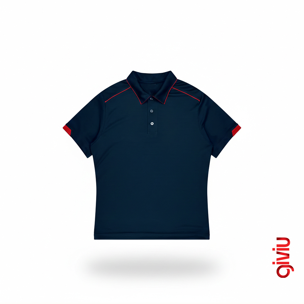 Trace Biyeli Teknik Polo Tişört