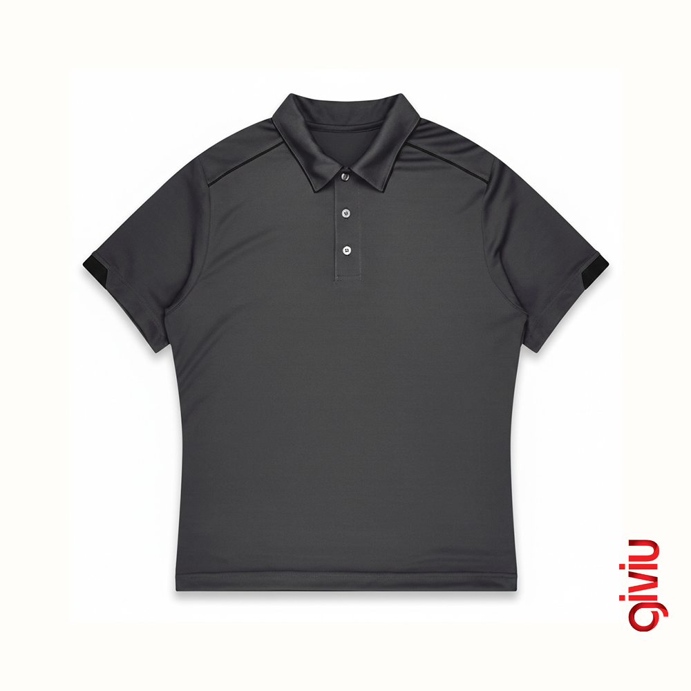 Trace Biyeli Teknik Polo Tişört