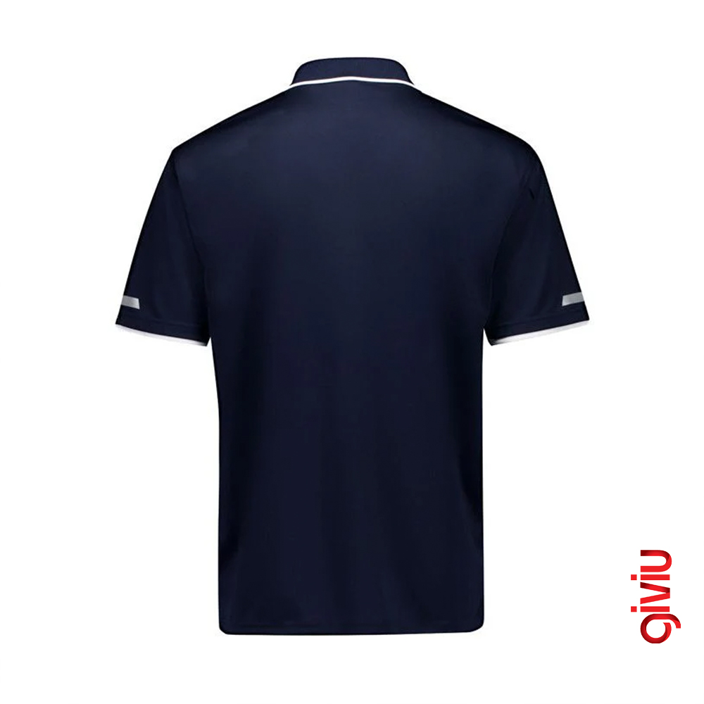 Gradient Dikey Panel Detaylı Teknik Polo