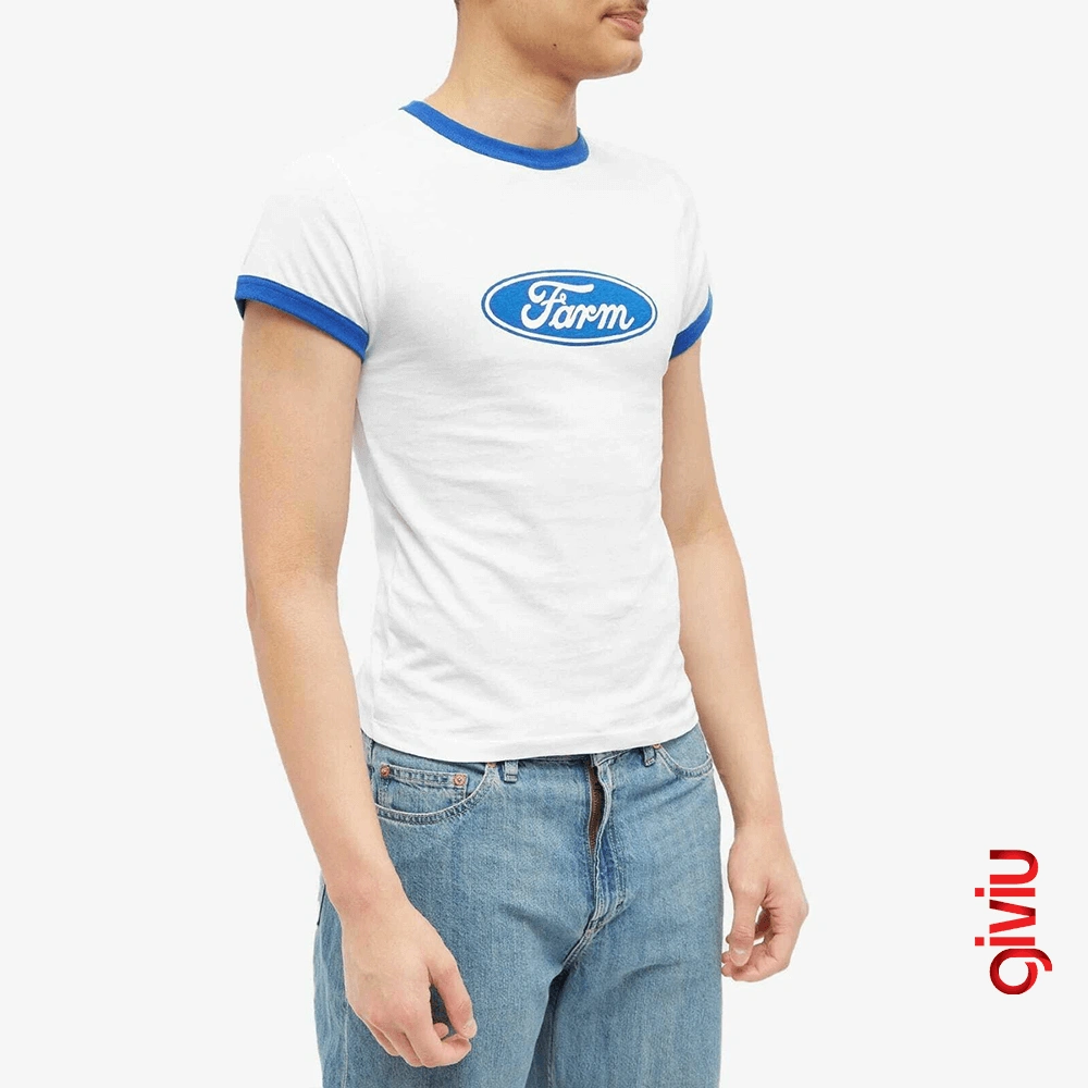 Ribana Detaylı Baskılı T-shirt