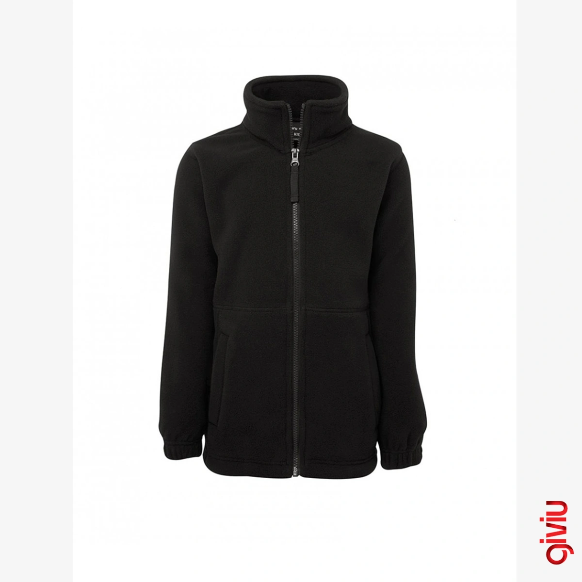 Fleecemantel mit Reißverschluss