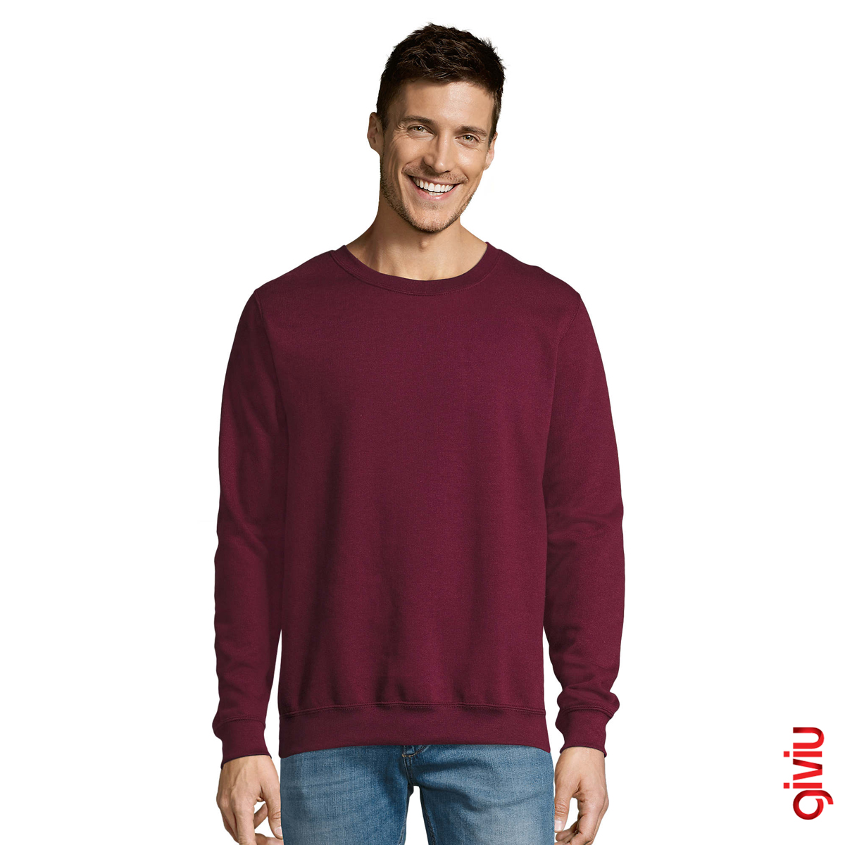 Bisiklet Yaka Sweatshirt