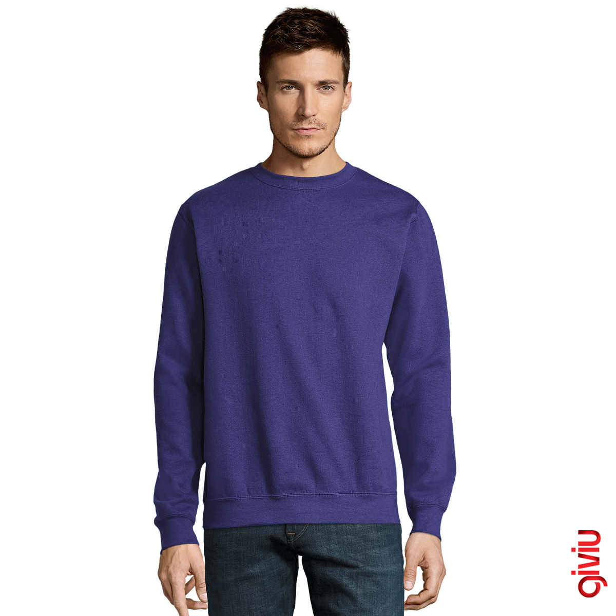 Bisiklet Yaka Sweatshirt