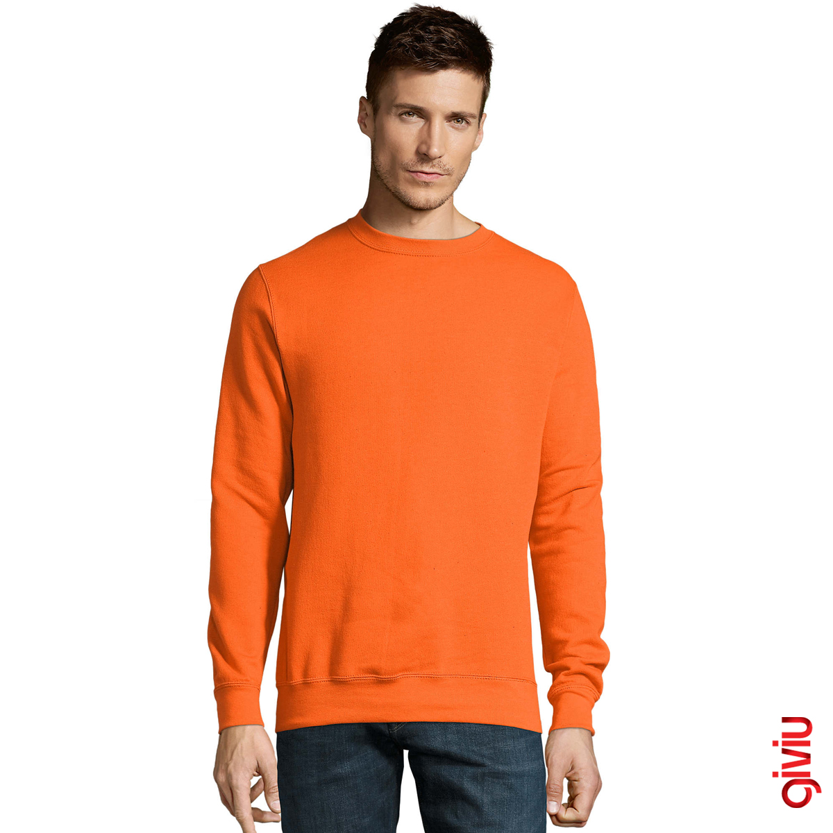 Bisiklet Yaka Sweatshirt