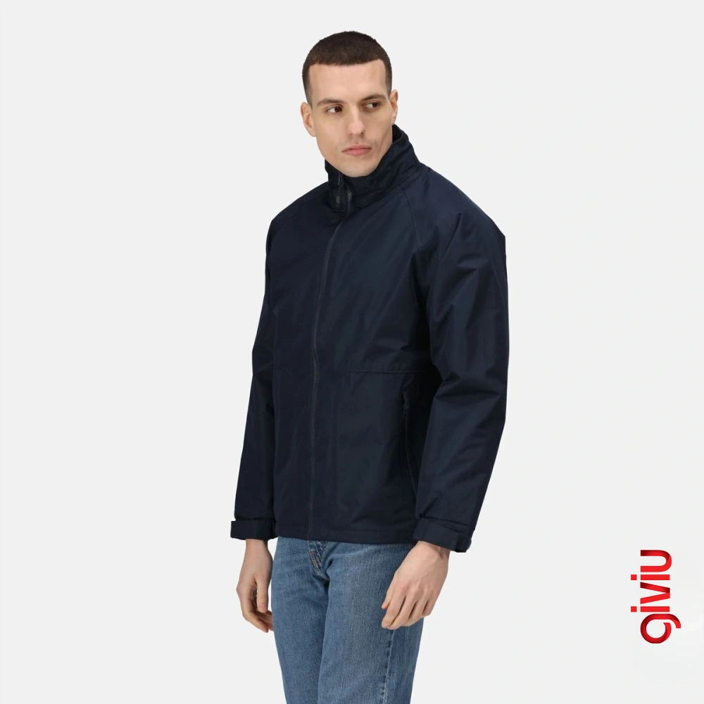 Göteborg File Astarlı Gizli Kapişonlu Spor Yağmurlu