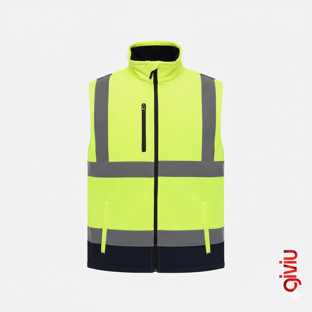 Reflektörlü Softshell Yelek