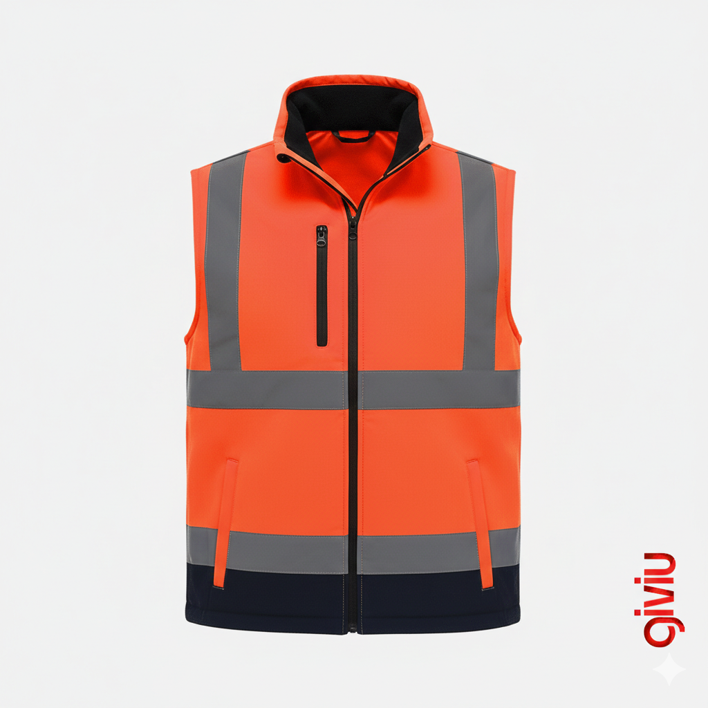 Reflektörlü Softshell Yelek