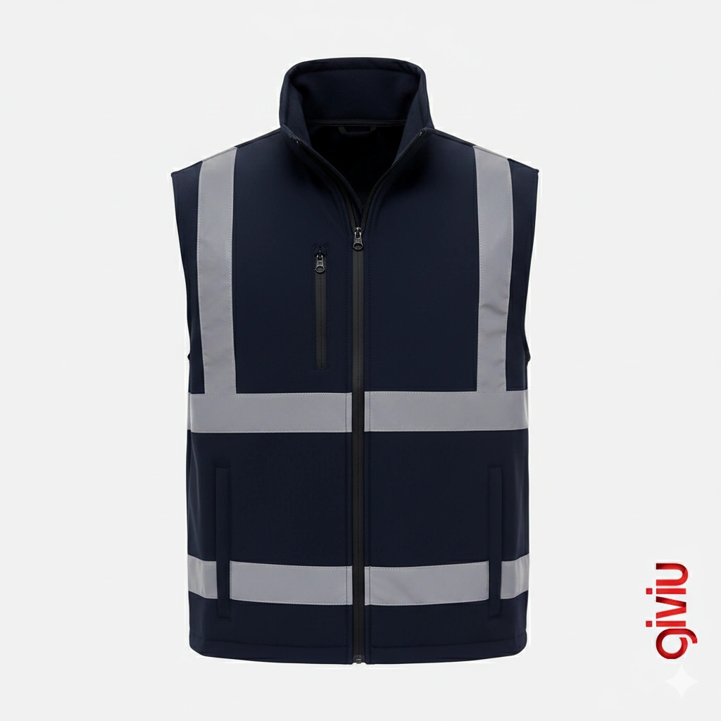 Reflektörlü Softshell Yelek