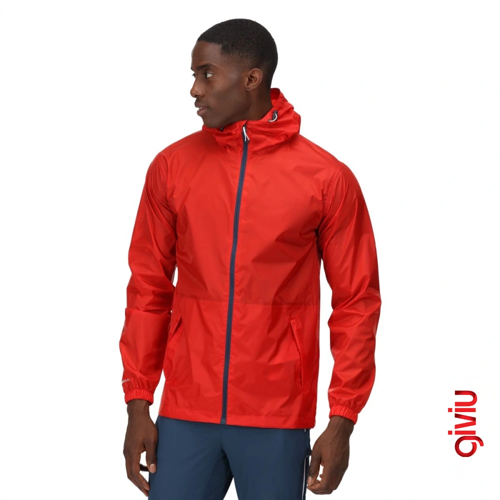 Stockholm Kol Ucu Lastikli Kapişonlu Çok Renkli Yağmurluk