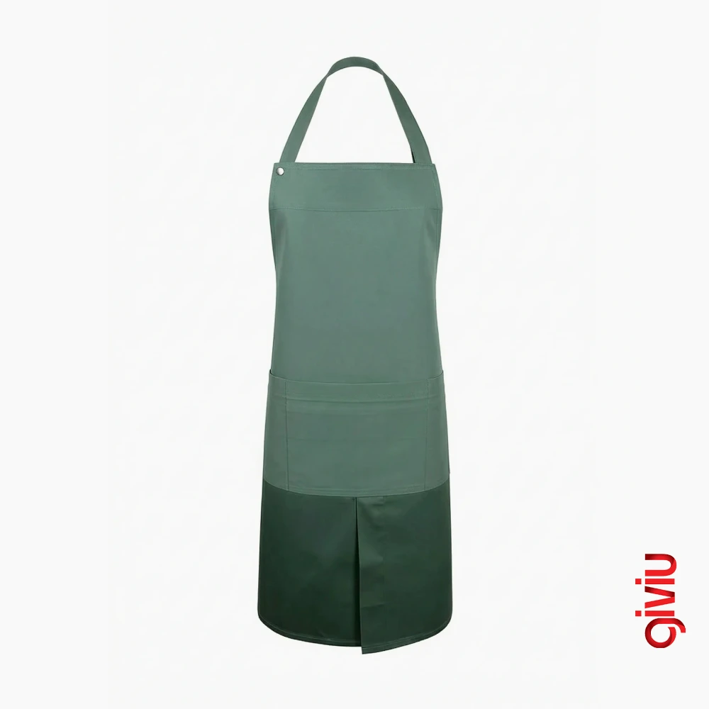 Yırtmaçlı ve Askılı Şef Önlüğü