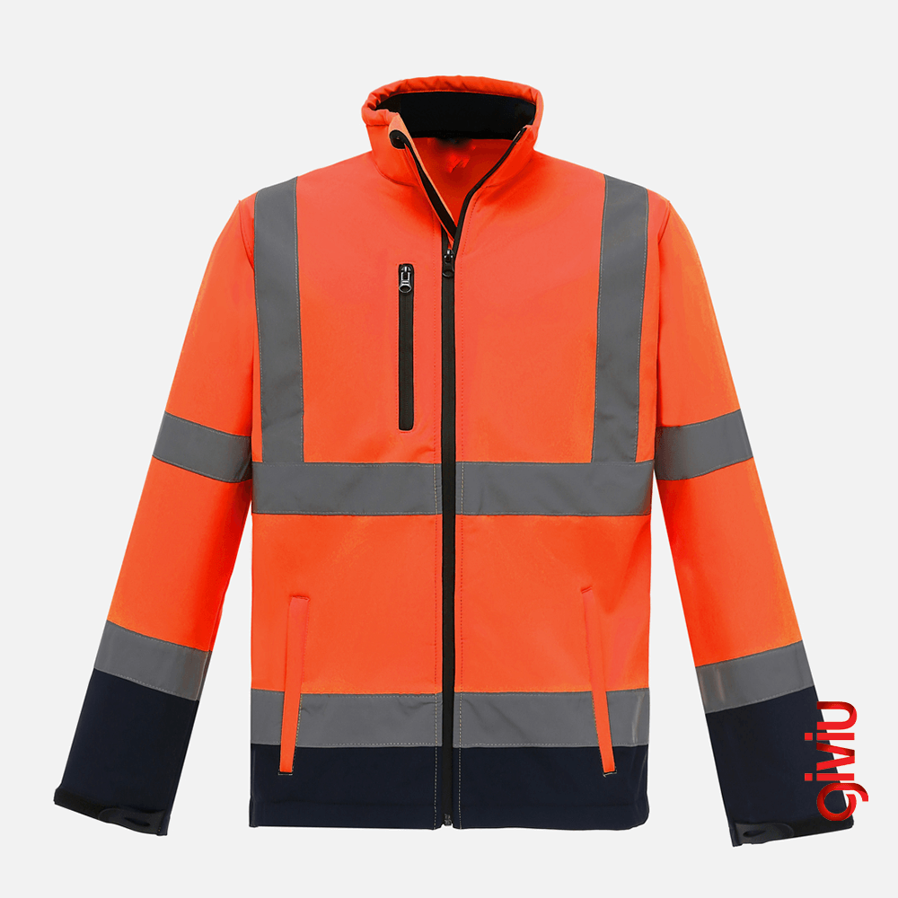 Reflektörlü Softshell Mont