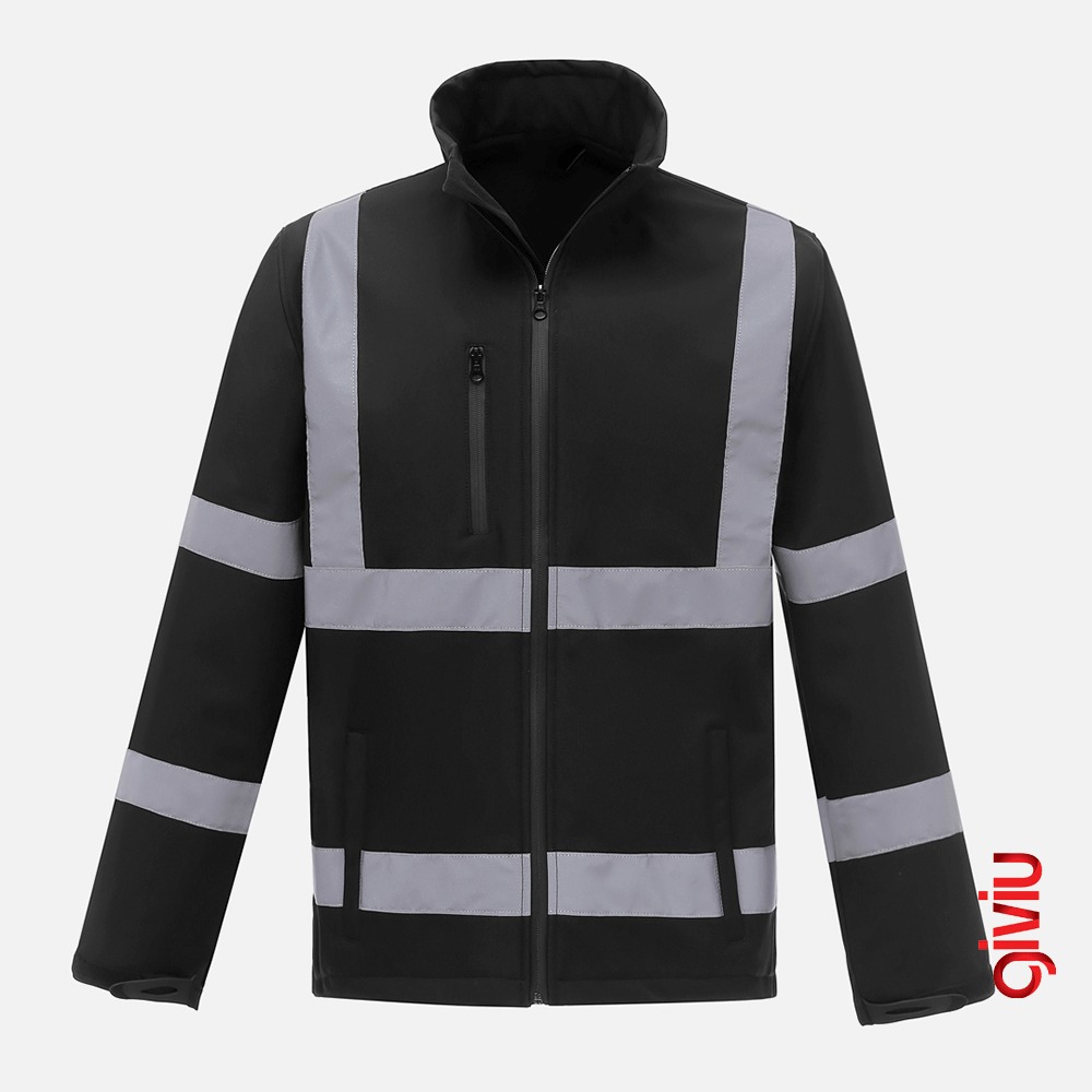 Reflektörlü Softshell Mont