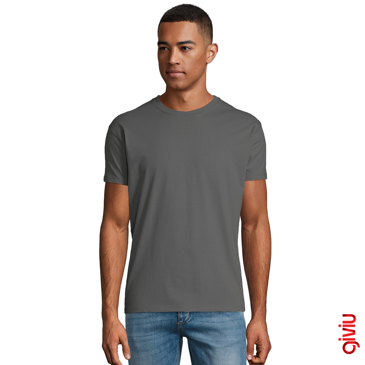 Bisiklet Yaka Kısa Kol Tshirt