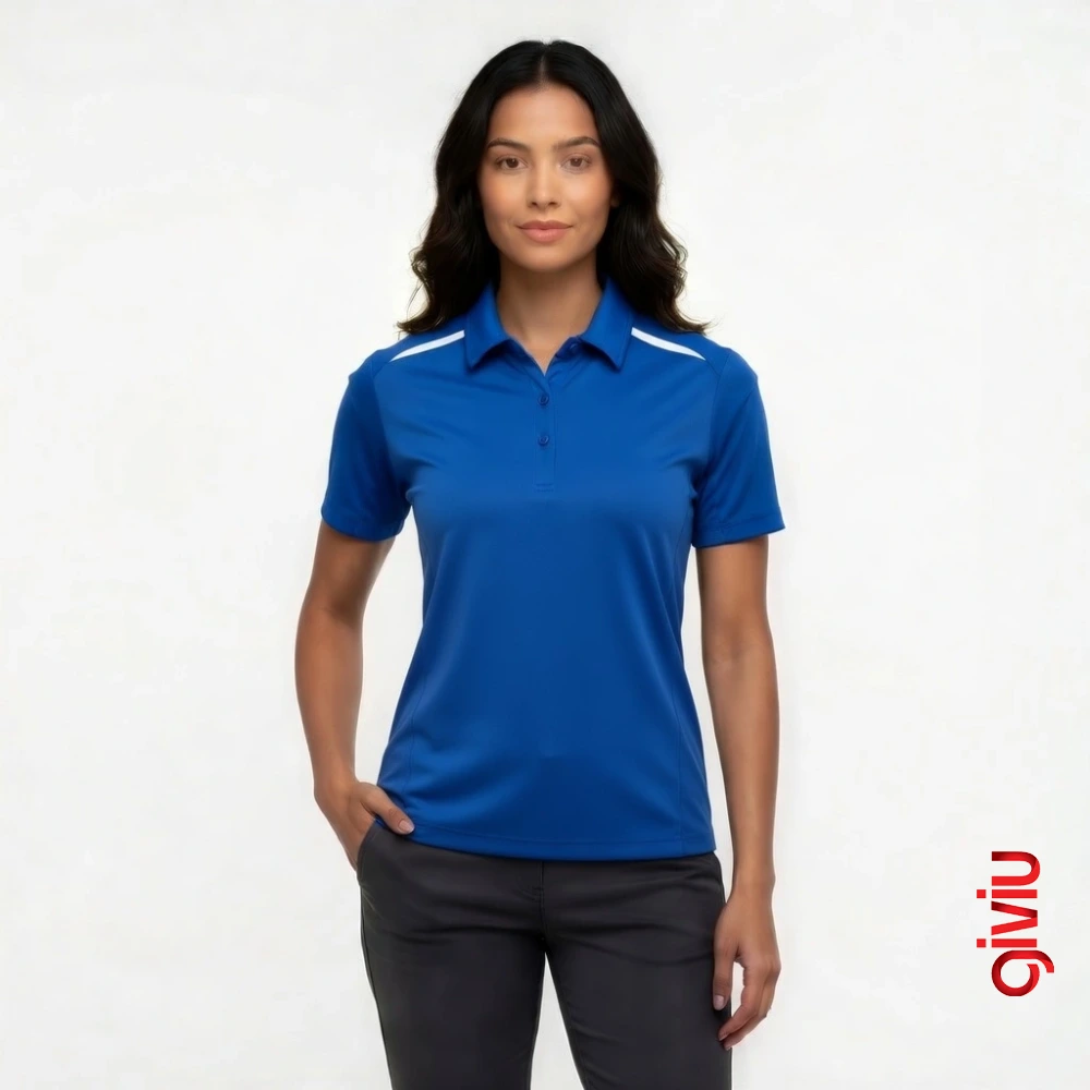 Curve Modern Teknik Polo T-shirt