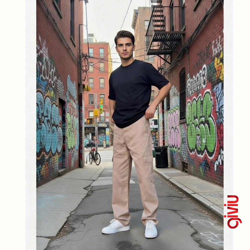 Baggy Gabardin iş Pantolonu