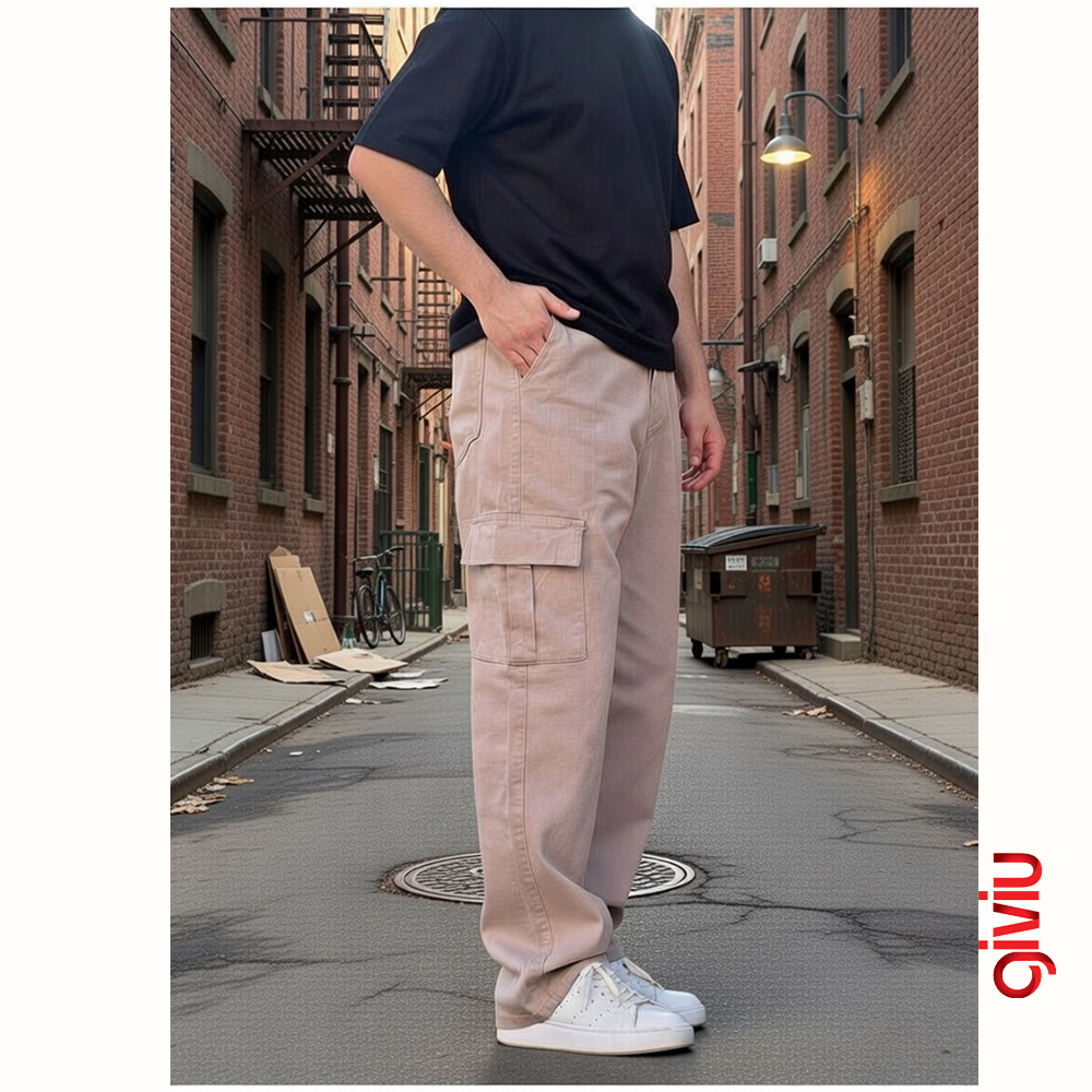 Baggy Gabardin iş Pantolonu