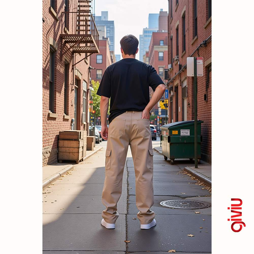 Baggy Gabardin iş Pantolonu