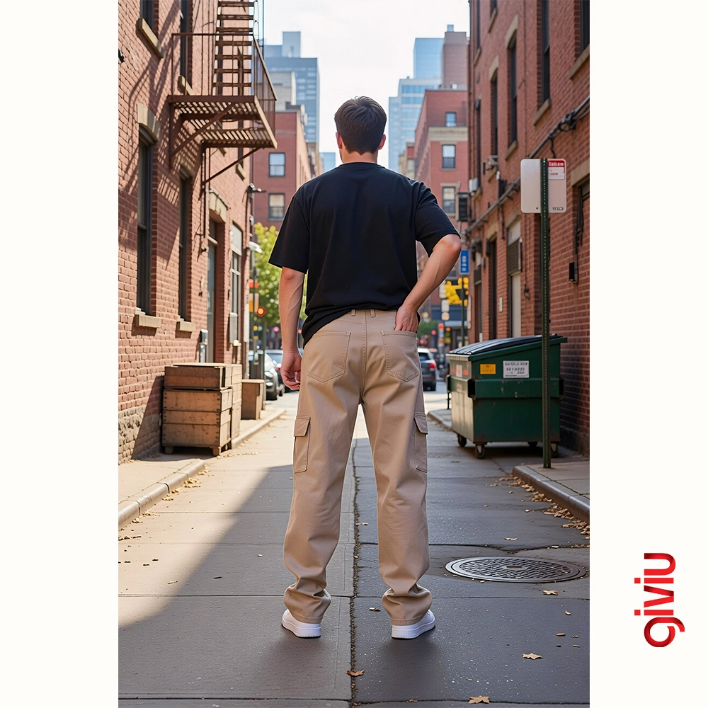 Baggy Gabardin iş Pantolonu