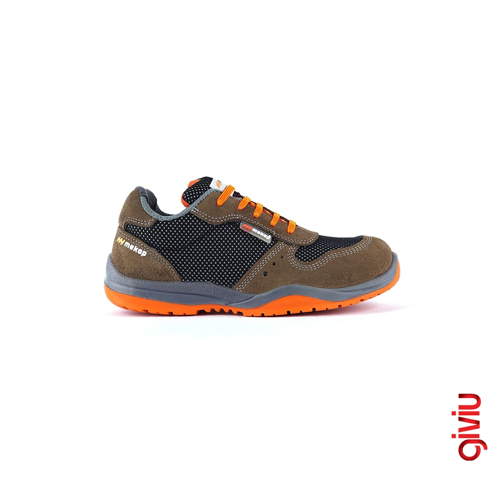 Mekap Pro RMK-13 S1 Camel Süet İş Ayakkabısı