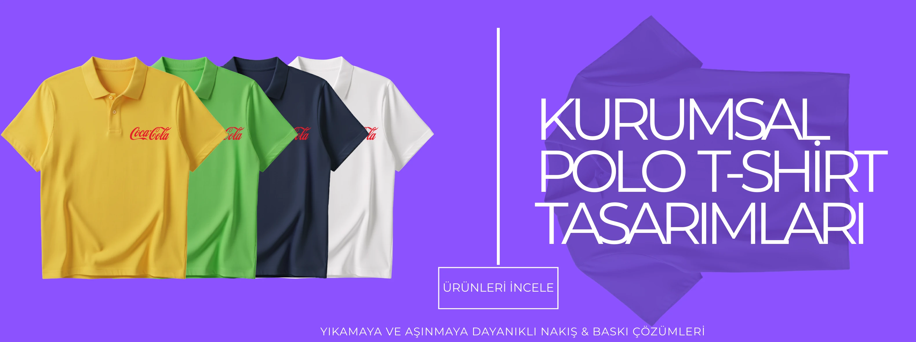 Polo Yaka Tshirt Banner