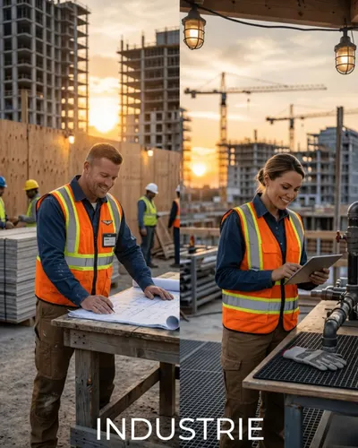 Industrie-Berufskleidung