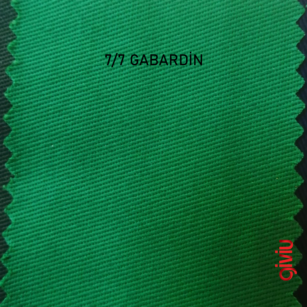 7-7 Gabardin Kumaş