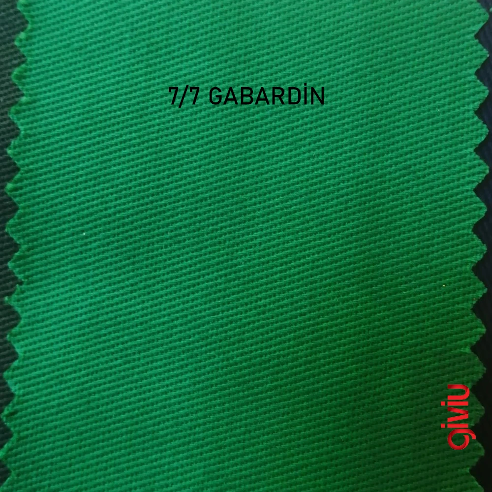 7-7 Gabardin Kumaş